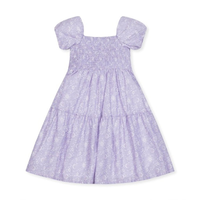 Hope & Henry - Girls Smocked Bubble Sleeve Dress