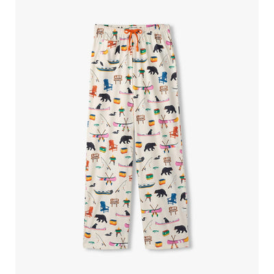 Little Blue House - on the Lake Womens Jersey Pajama Pants