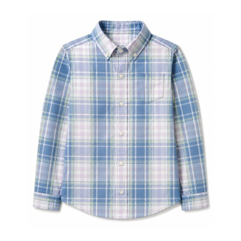 Hope & Henry - Boys Organic Stretch Poplin Shirt