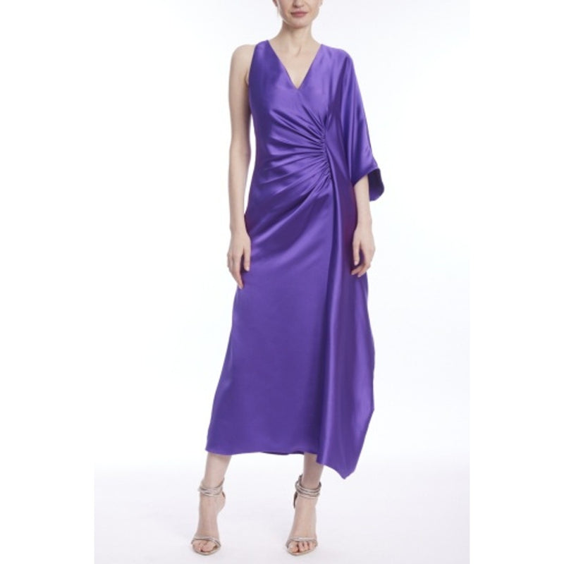 Badgley Mischka - Womens Pleated Waist 1 Shld