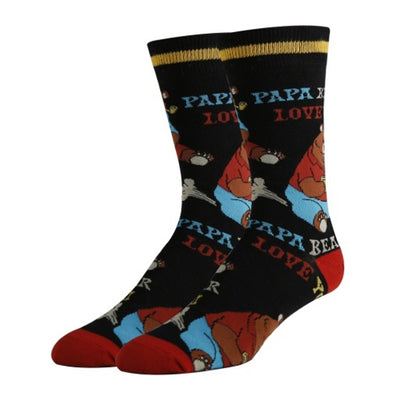 Oooh Yeah - Mens Crew Socks-Papa Bear
