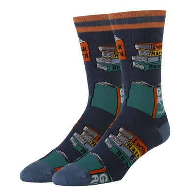 Oooh Yeah - Mens I'm Reading Mens Crew Socks
