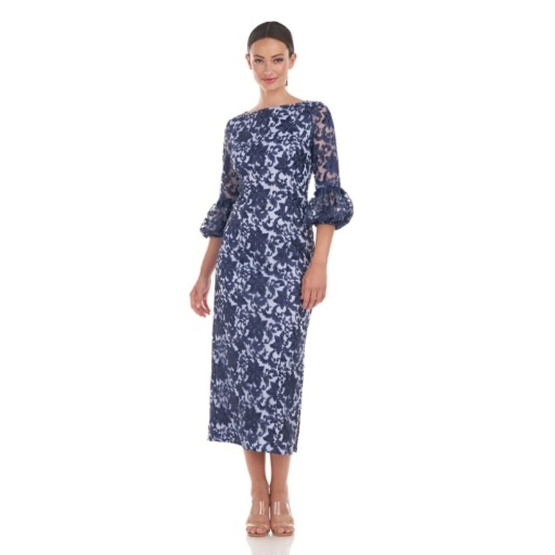 JS Collections - Womens Stella Tea Length Dress