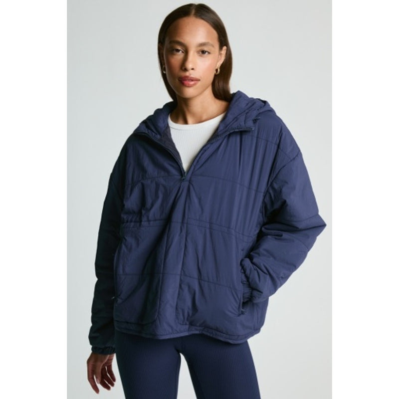 Year of Ours - Womens Puffer Half Zip Hoodie