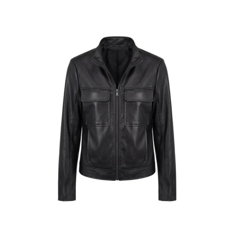 Liverpool Los Angeles - Womens Zip Front Moto Jacket with Buckle