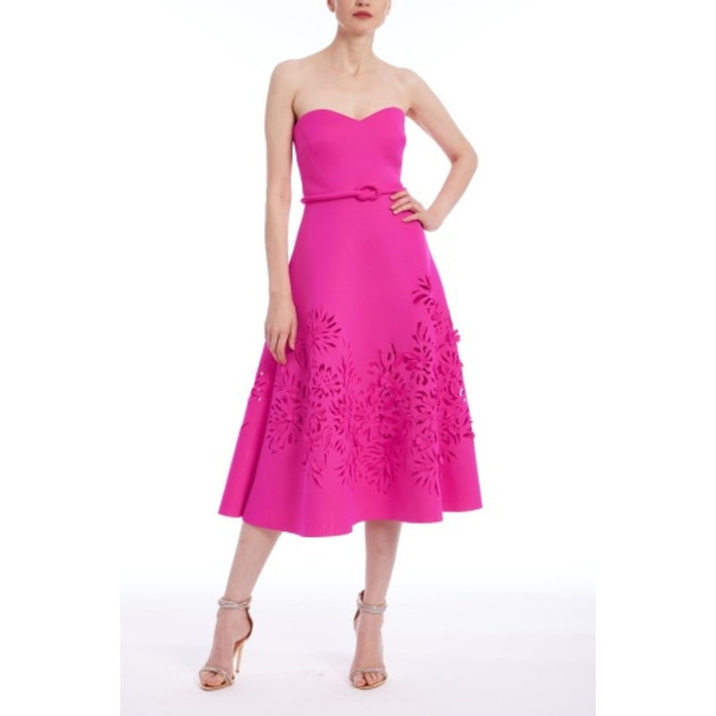 Badgley Mischka - Womens Strapless Laser