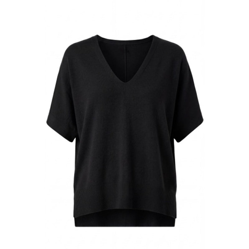 Liverpool Los Angeles - Womens Shrt Slv Vneck Dolman Popover Swtr with Step Hem
