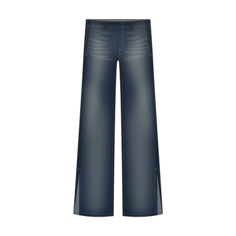 Liverpool Los Angeles - Womens Weekender Wide Leg with Side Slit 32"