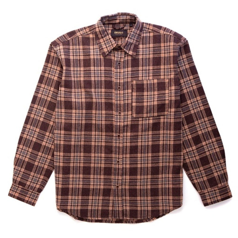Deus Ex Machina - Mens Allan Flannel Shirt