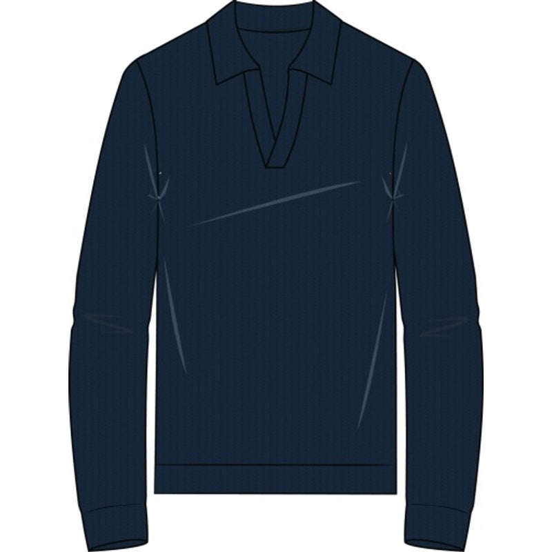 Onia - Mens Linen Sweater Long Sleeve Johnny Polo