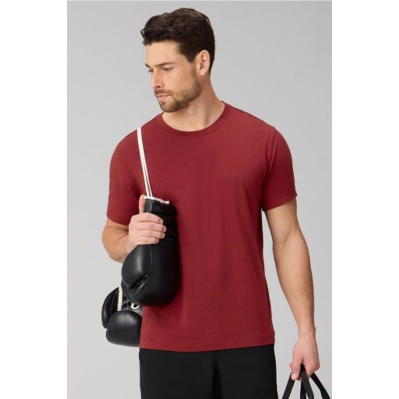 Fabletics - Mens the 24-7 Tee - Spice