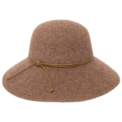 San Diego Hat Company - Park Lane Womens Machine Knit Wool Blend Floppy