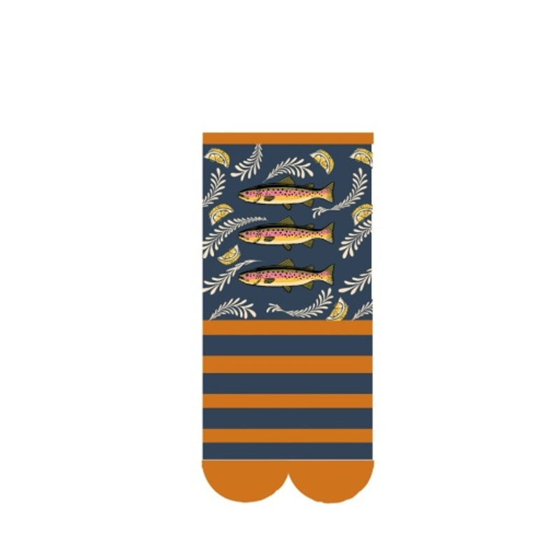 Oooh Yeah - Womens Crew Socks Water Trails