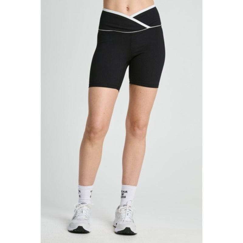 Year of Ours - Womens Ribbed Two Tone Veronica Short