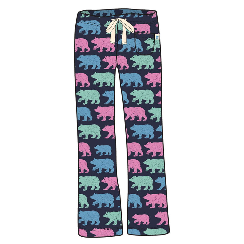 Little Blue House - Cottage Bears Womens Pj Shorts in a Bag