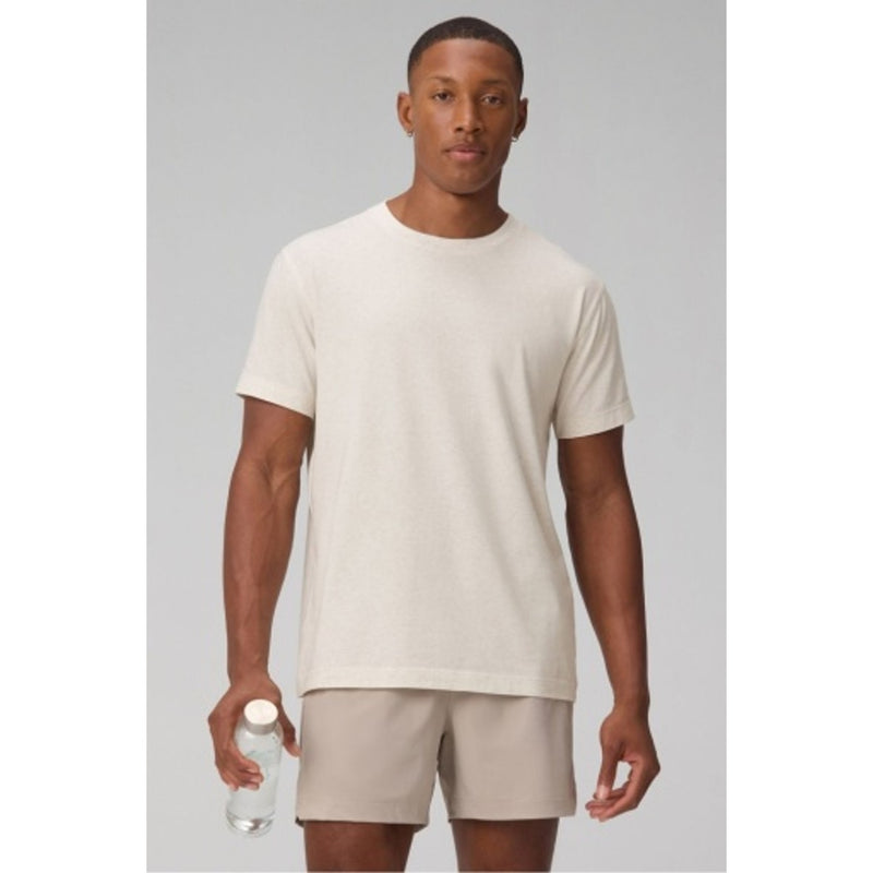 Fabletics - Mens the 24-7 Tee - Bone Heather
