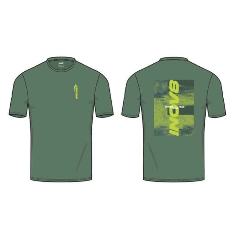 inov-8 - Mens Graphic T-Shirt "Forged in the Fells Gradient" (M)