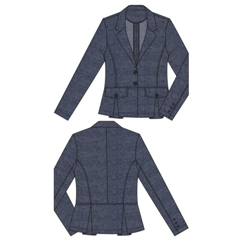 Liverpool Los Angeles - Womens Peplum Blazer