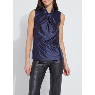 Lysse - Womens Branca Halter Draped Top