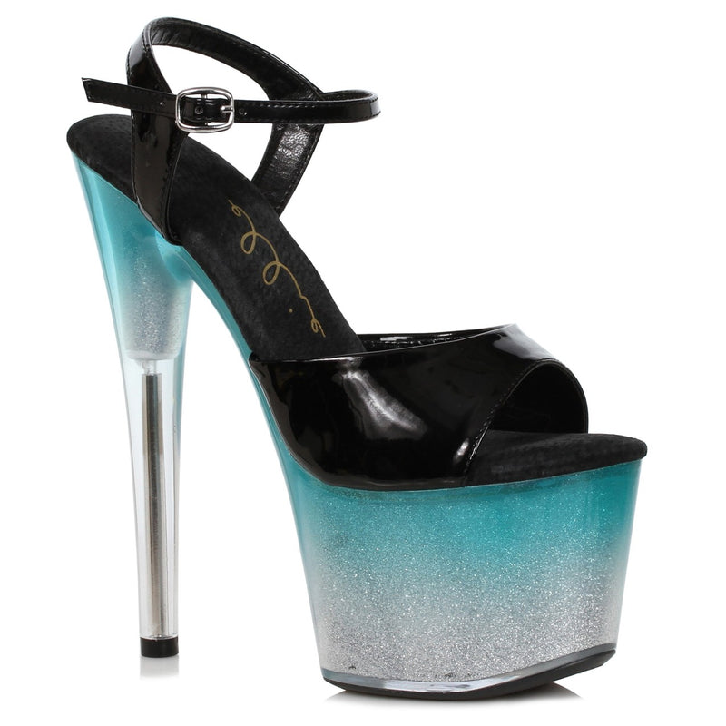 Ellie Shoes - 7" Ombre Glitter Platform