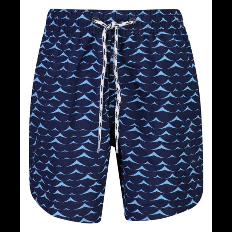 Snapper Rock - Boys Blue Swell Boardies