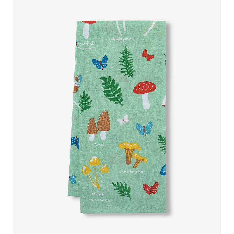 Little Blue House - Unisex Mushrooms Tea Towel