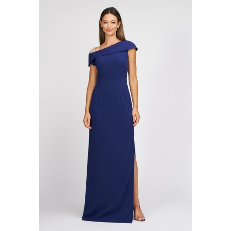 JS Collections - Womens Eloise Column Gown