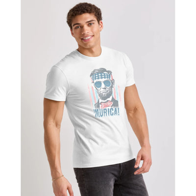 Hanes - Mens Murica Graphic Tee