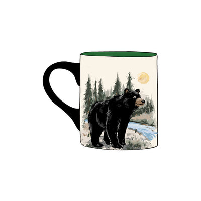 Little Blue House - Unisex Wilderness Bear Ceramic Mug