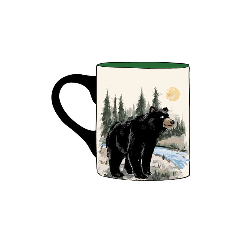 Little Blue House - Unisex Wilderness Bear Ceramic Mug