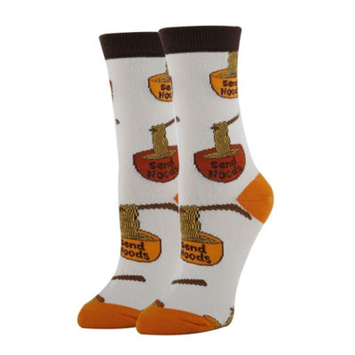 Oooh Yeah - Womens Crew Socks Send Noods