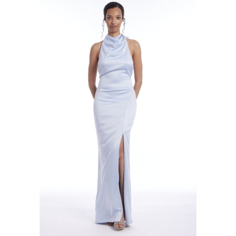 Badgley Mischka - Womens Cowl Halt Pearls Bk