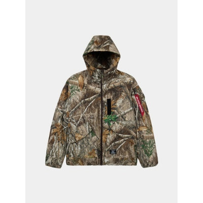 Alpha Industries - Mens Lee Relaxed Fit Puffer (Camo)