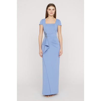 JS Collections - Womens Matilda Beaded Detail Gown