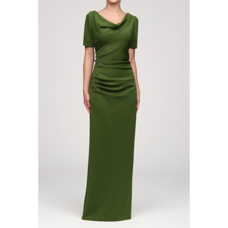 JS Collections - Womens Johanna Column Gown