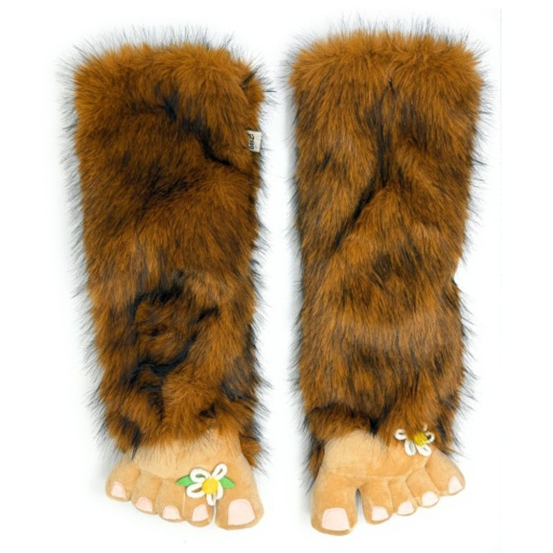 Oooh Yeah - Womens Big Foot Stomp Fuzzy Women's Slipper Socks