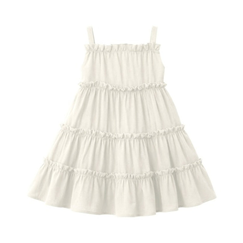 Hope & Henry - Girls Organic Cotton Tiered Sundress