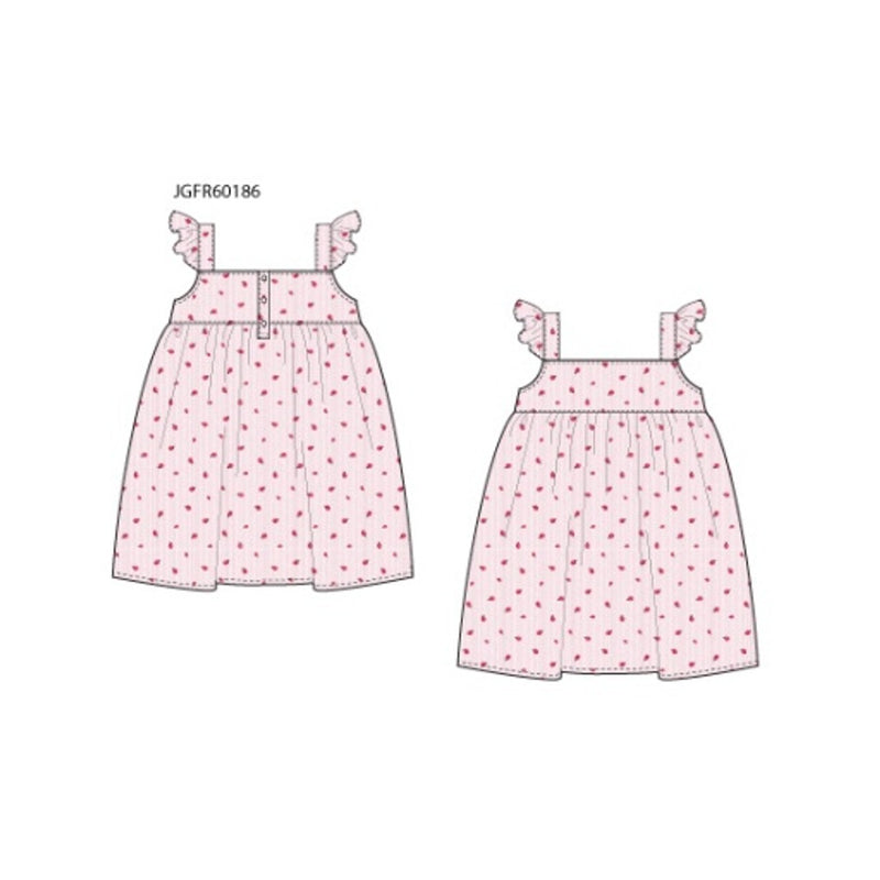 Janie and Jack - Kids with Ladybug Nightgown Sb1 E1