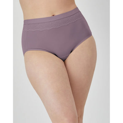Hanes - Womens Bali Beautifully Confident Light Leak & Period Protection Brief