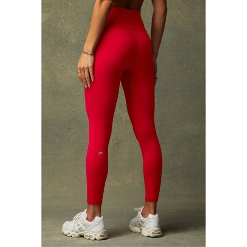 Fabletics - Womens Define High-Waisted Legging - Heated Red