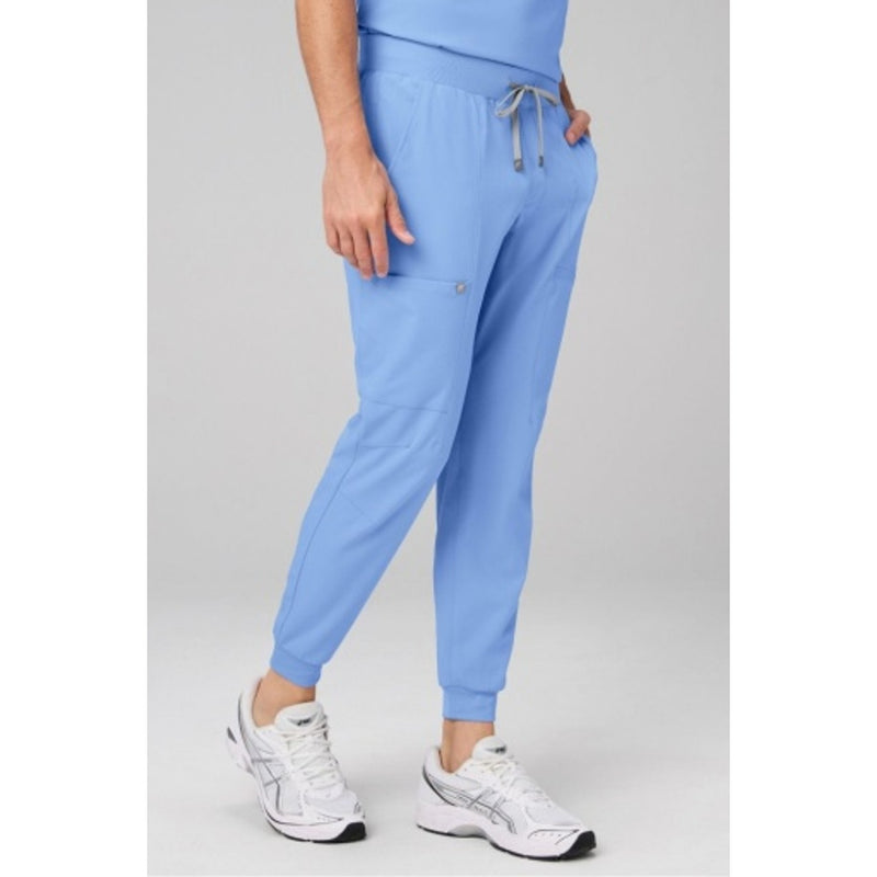 Fabletics - Mens All-Shift Scrub Jogger Motiontech - Ceil Blue