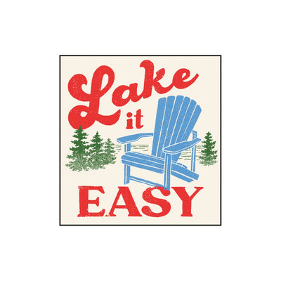 Little Blue House - Unisex Lake It Easy Eco Dishcloth
