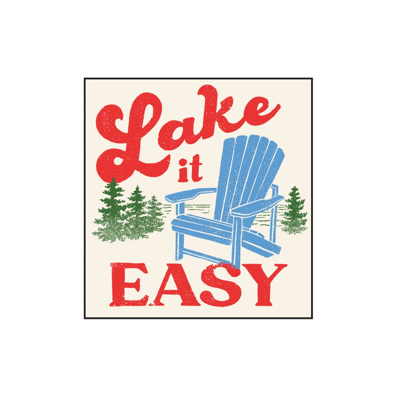 Little Blue House - Unisex Lake It Easy Eco Dishcloth