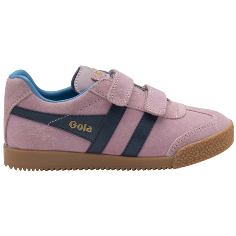 Gola - Kids Harrier Strap Sneakers - Candy/Navy/Santorini