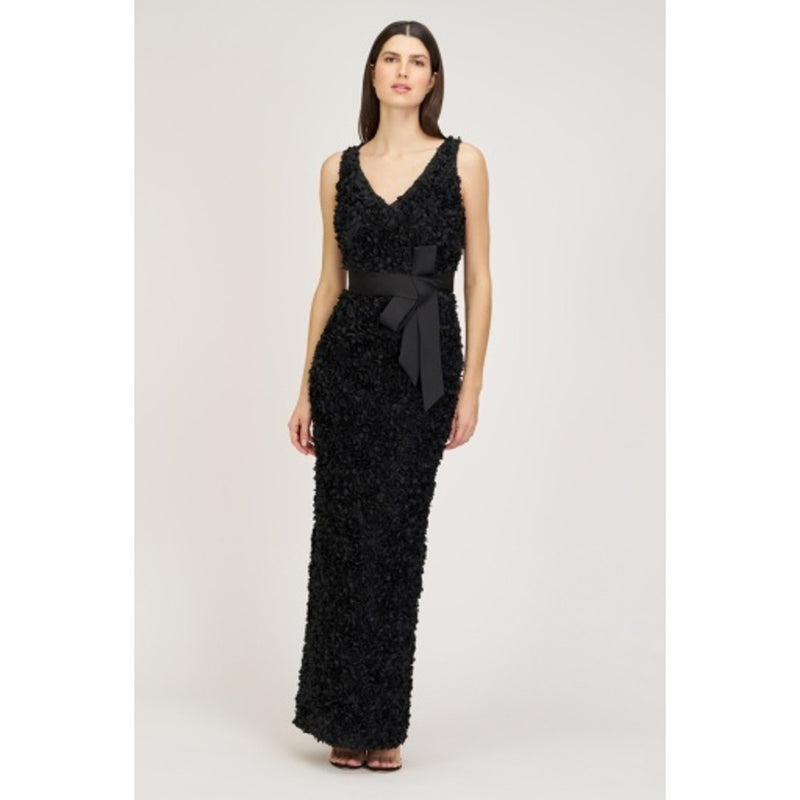JS Collections - Womens Ariel Oversized Bow Gown