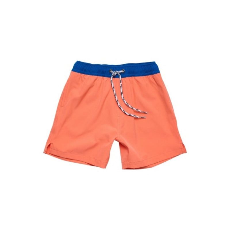 Snapper Rock - Boys Sunset Shark Reveal Swim Short
