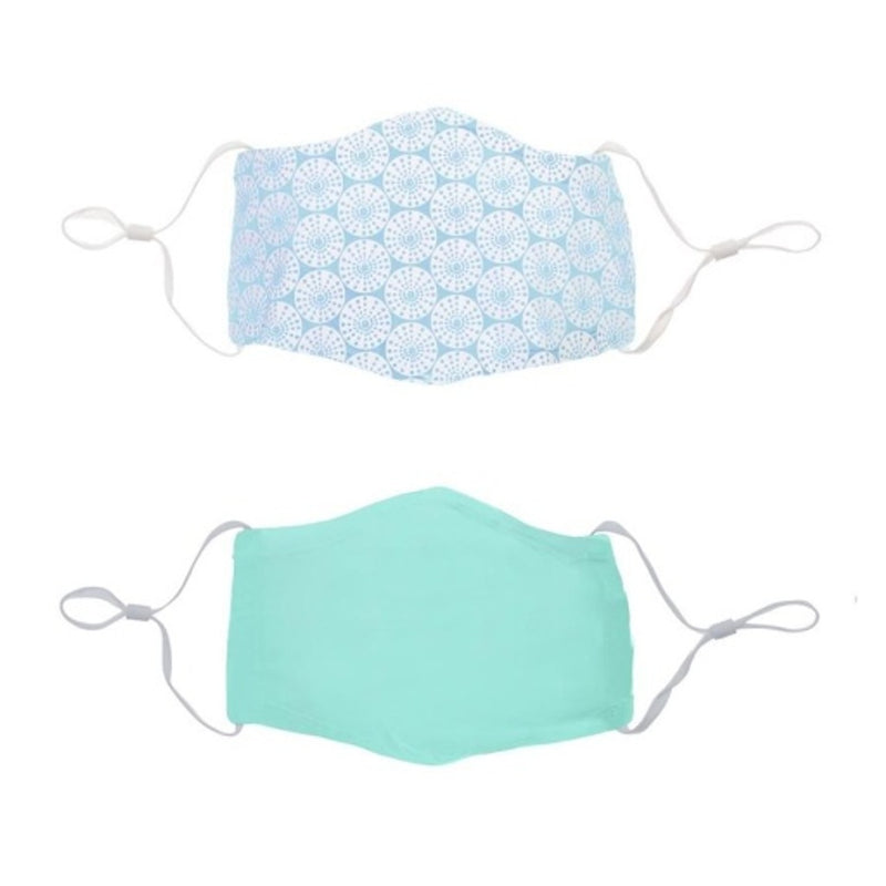 Snapper Rock - Kids Face Mask Kids Oceania & Mint Sustainable 2 Pack