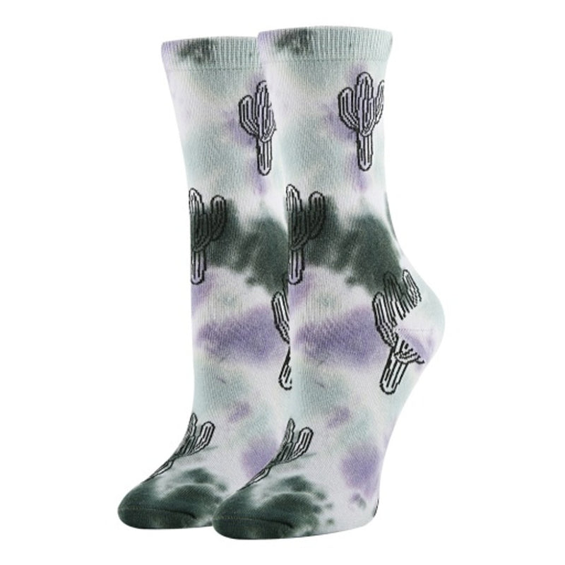 Oooh Yeah - Womens Crew Socks Saguaro Trails