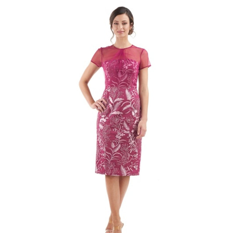 JS Collections - Womens May Knee Length Cocktail Dress