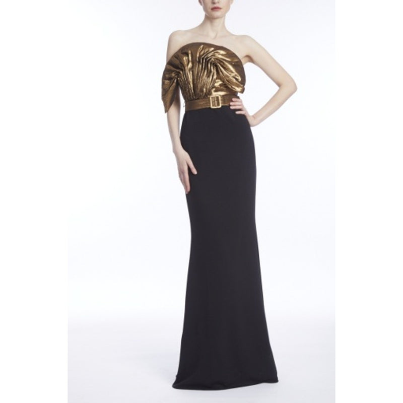 Badgley Mischka - Womens Sculptural Lame